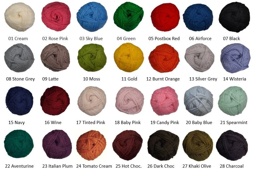 Countrywide Glenorchy DK - 100% NZ handwash knitting Wool 8 ply - yarn balls 2026