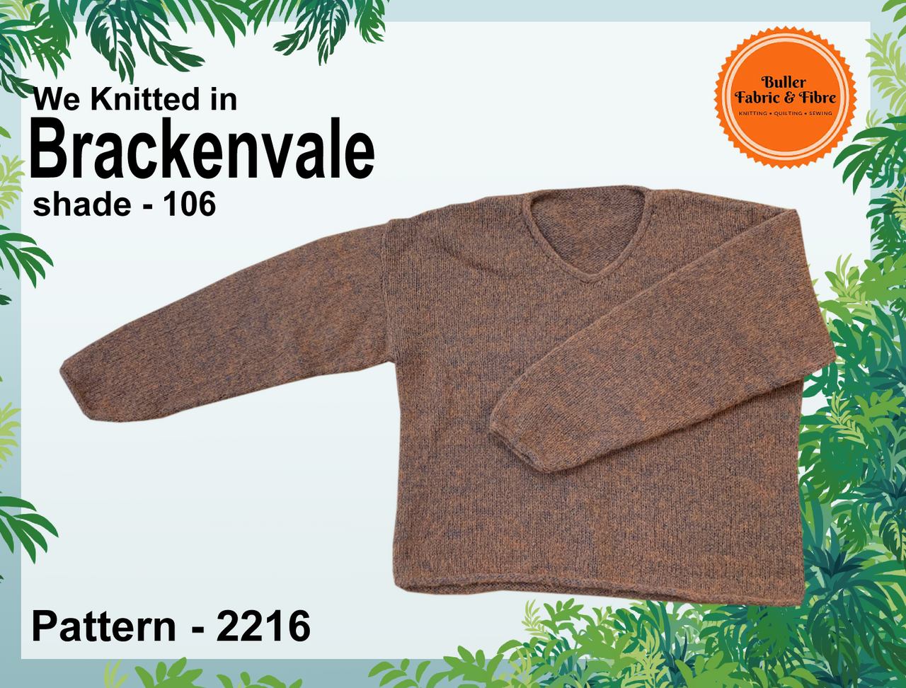 Brackenvale Wool 8 ply 50 gram / 170 metres Chainette air-blown 100% wool