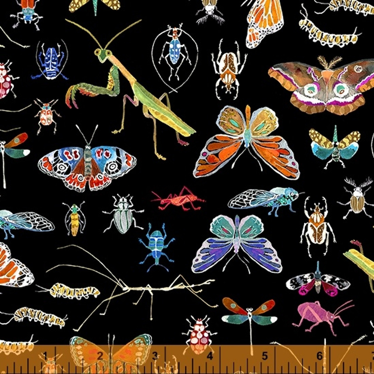 Deep Forest Fungi, Flora & Fauna - by Betty Olmsted for Windham Fabrics