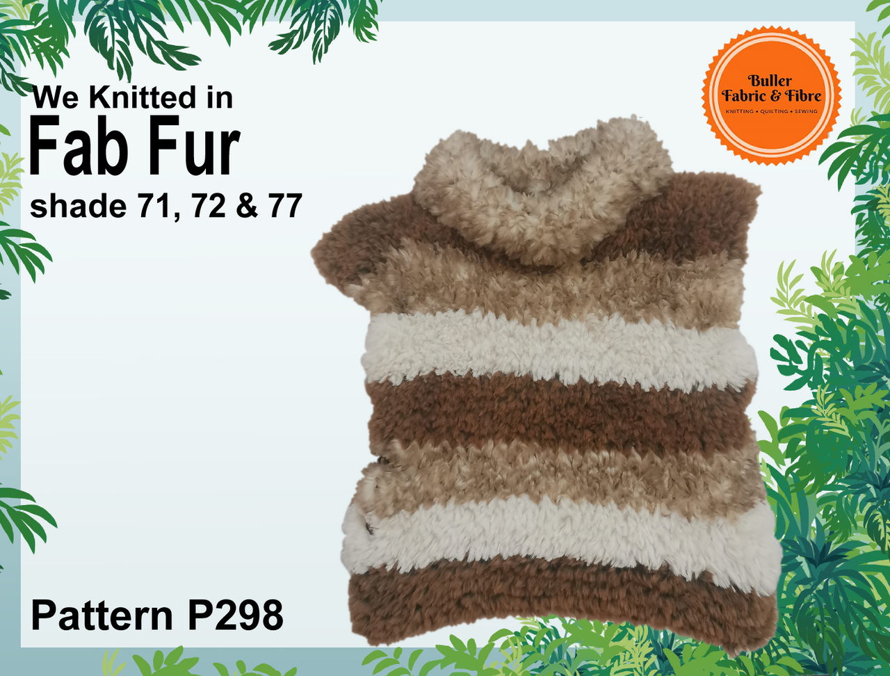 Fab Fur Bulky Knit 100 gram / 60 metres