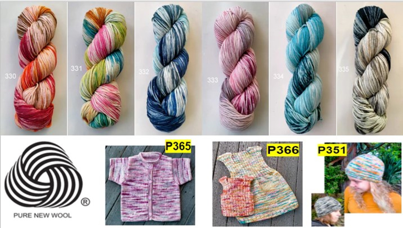 Countrywide Hand Painted Super Fine 100% Merino DK / 8ply - 100 grams