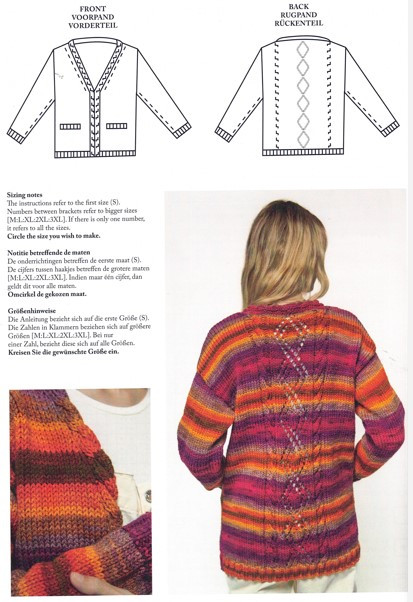 DMC Brio XL 14ply - Womens Knitting Pattern Book - 6 projects - cardi-jacket, vest, jumpers, hats & scarves