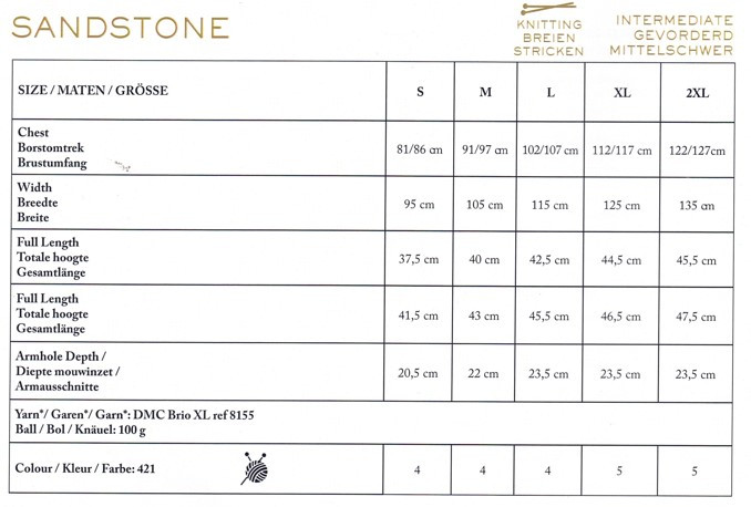 DMC Brio XL 14ply - Womens Knitting Pattern Book - 6 projects - cardi-jacket, vest, jumpers, hats & scarves