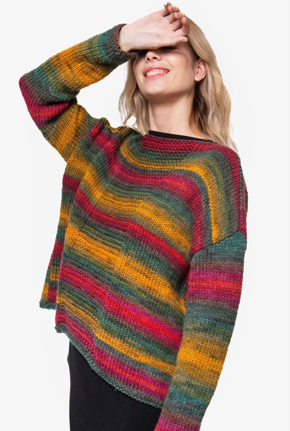 DMC Brio XL 14ply - Womens Knitting Pattern Book - 6 projects - cardi-jacket, vest, jumpers, hats & scarves