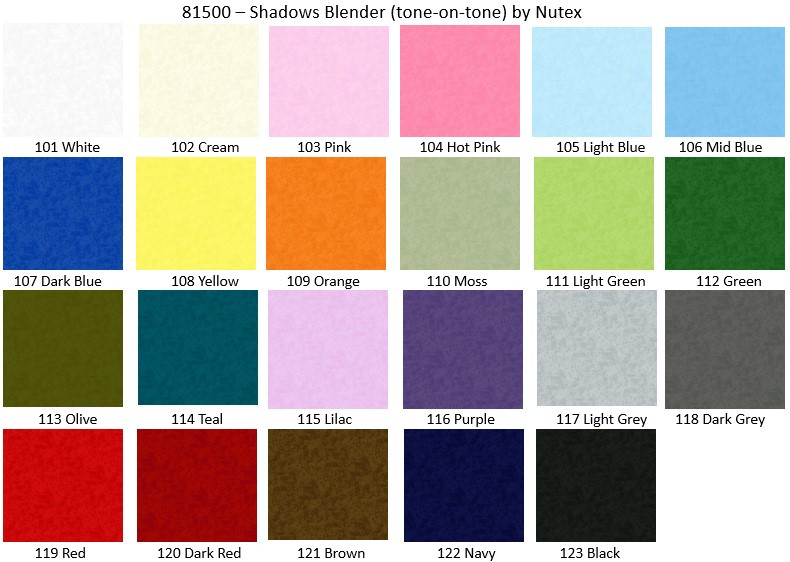Shadows Blender - NEW Tone-on-tone patchwork and quilting fabric by Nutex