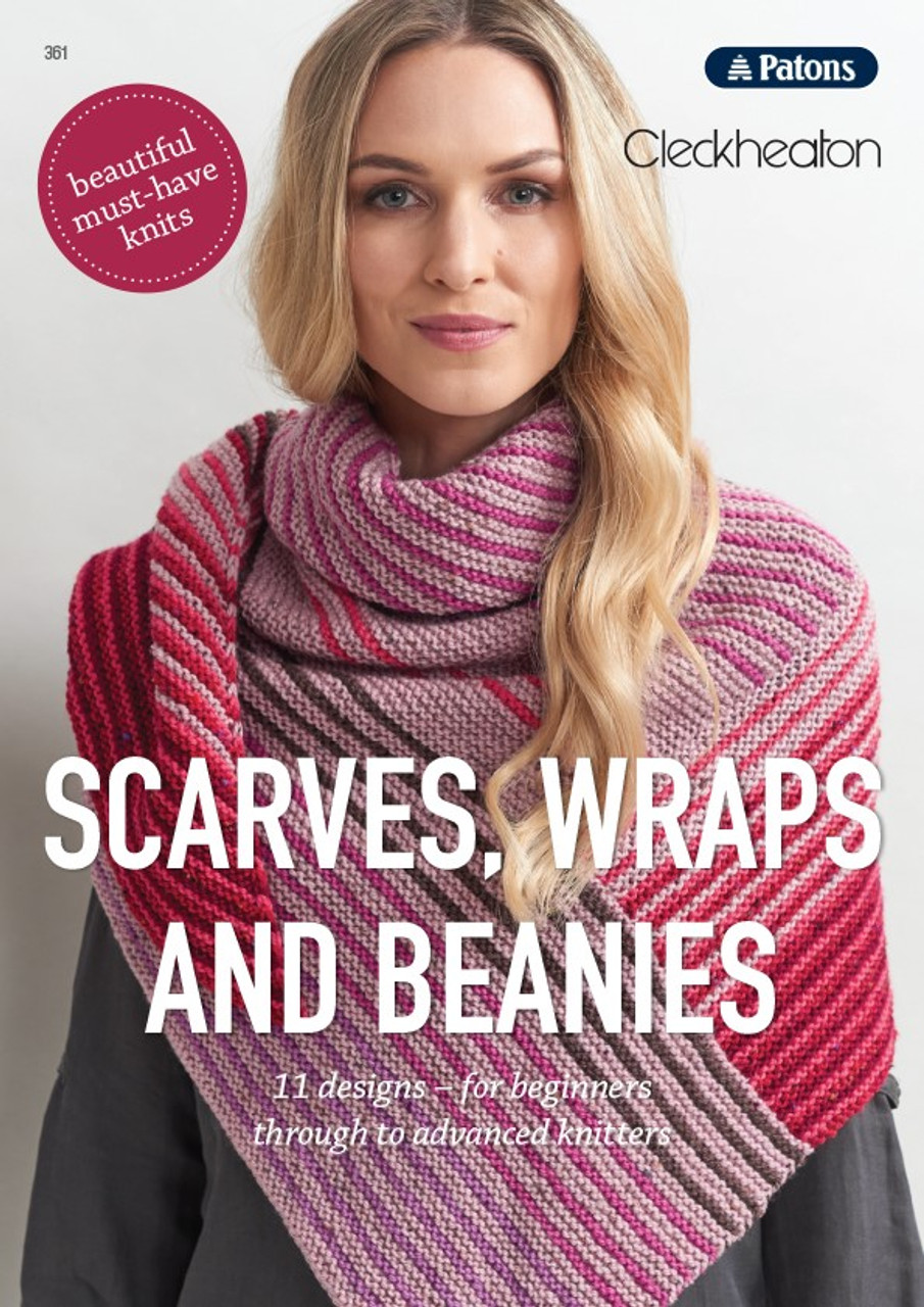 361 Scarves, Wraps and Beanies front cover