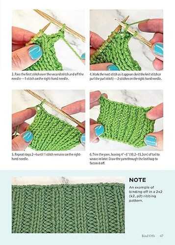 Improve your Cast On and Cast Off knitting techniques
