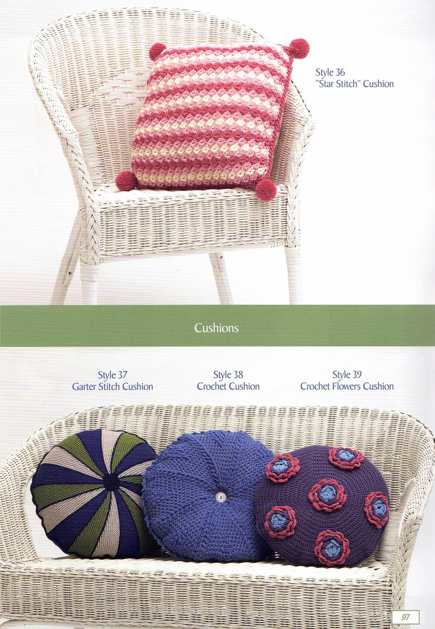 Big Book of Small Projects 2 cushions