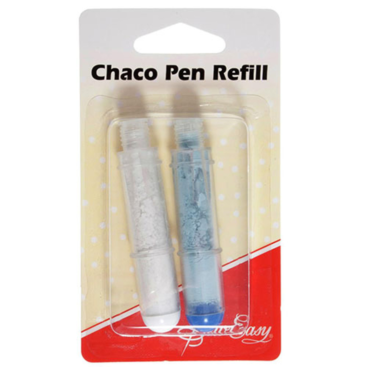 Chaco Pen Refill - 2 piece; White & Blue