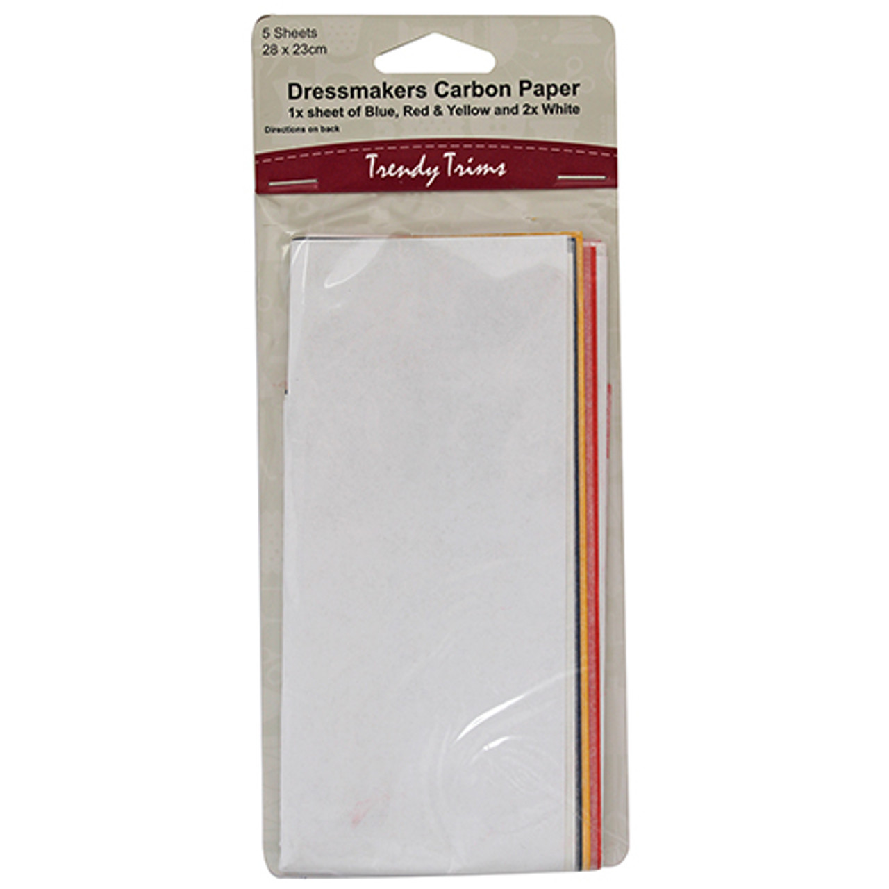 HA753 - Dressmaker Carbon Paper 5 pieces