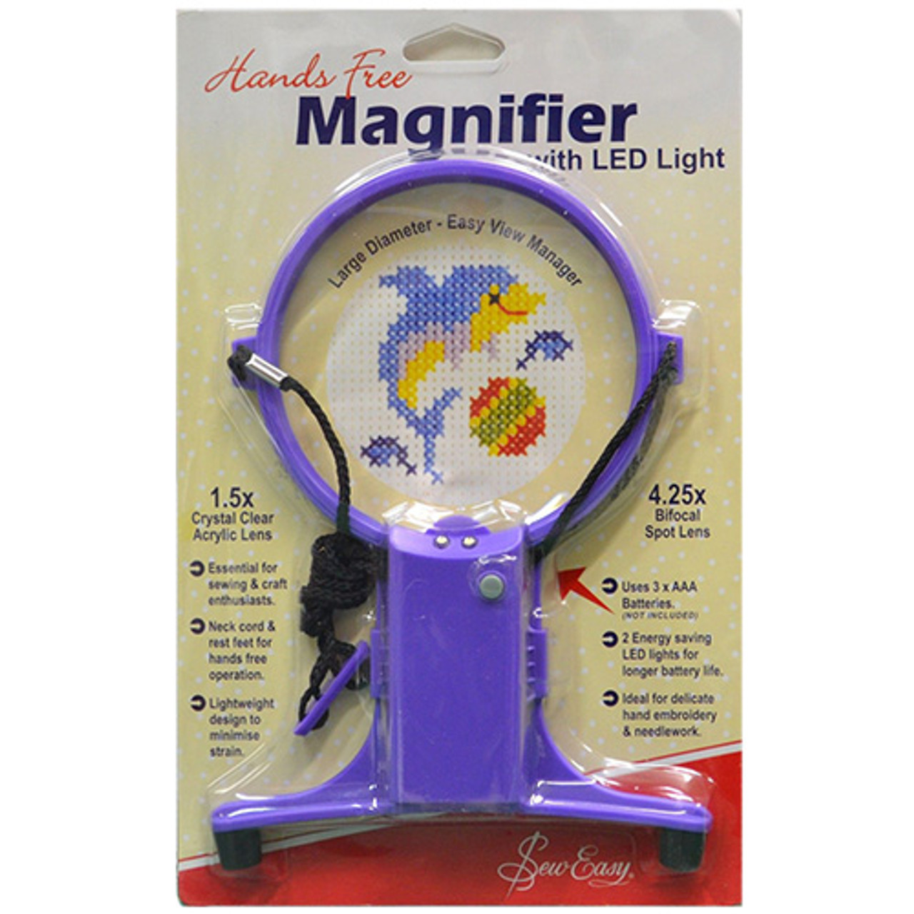 HA989 - Hands Free Magnifier With Light
