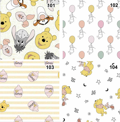 Pooh Nursery fabric - release 2020