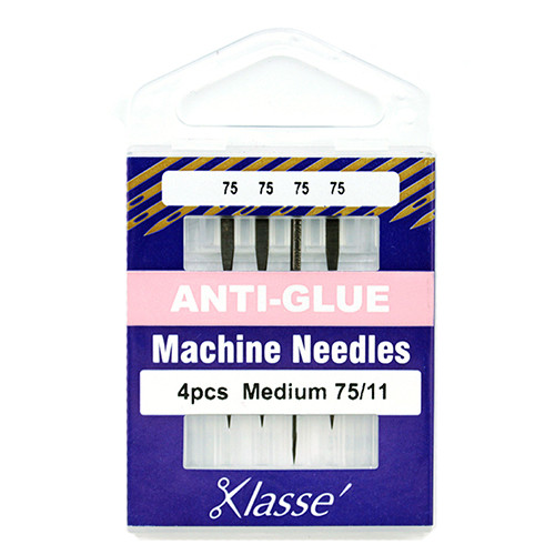 Klasse Machine Needles; Anti-Glue - 4 needles/pack