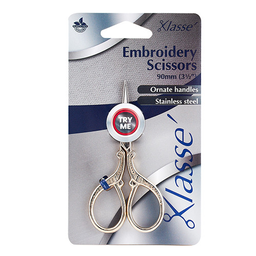 SC2603 Klasse Enthusiast Embroidery Scissors - Straight