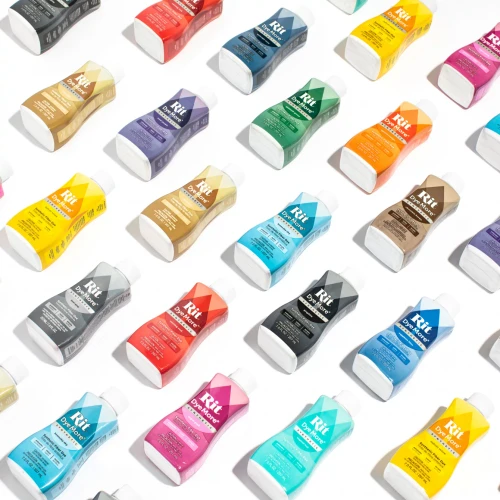 RIT Dye Liquid DyeMore for synthetic materials - 16 colours