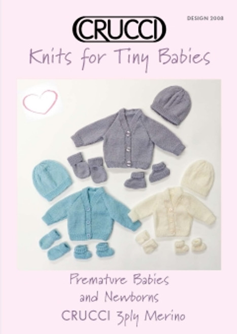 2008 Knits for Tiny Babies 3ply Small Prem to newborn