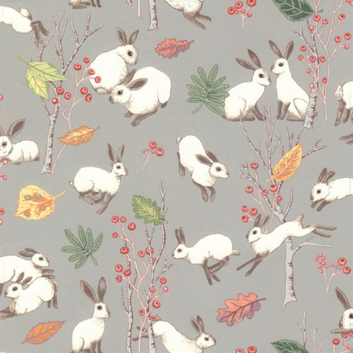 In the Meadow - Rabbits, Floral, Twigs & Wreaths