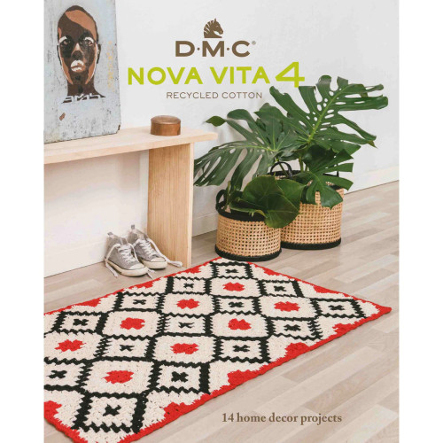 DMC Nova Vita (4) - 14 Crochet, Knit & Macrame home decorating projects