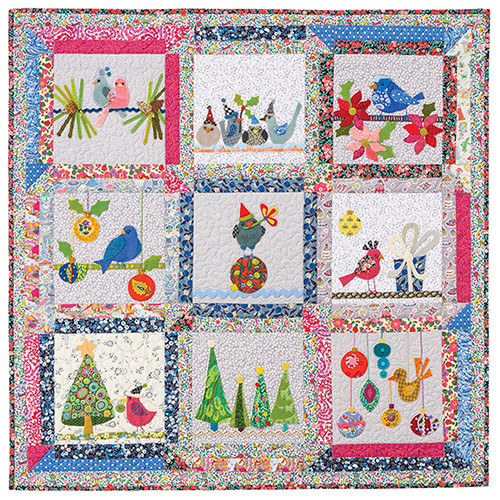 Birds in Toyland - Applique & Piecing - from Becky Goldsmith and Linda Jenkins