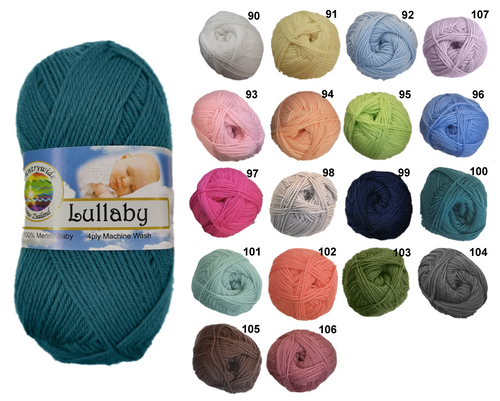 Countrywide Lullaby 4ply Merino 50 grams - 166 metres