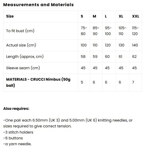 2413 Women's  Fisherman Rib raglan-sleeve Cardigan in Nimbus 12 ply Mohair - sizes XS to XXL (30" to 48" bust)