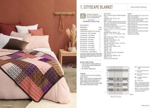 Home Comforts blankets and cushions in 8ply knit and crochet Home Comforts blankets and cushions in 8ply knit and crochet