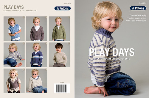 8016 Play Days 8 ply back and front cover