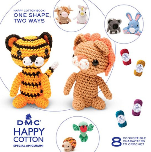 DMC Happy Cotton Book 1 One Shape Two Ways Cover