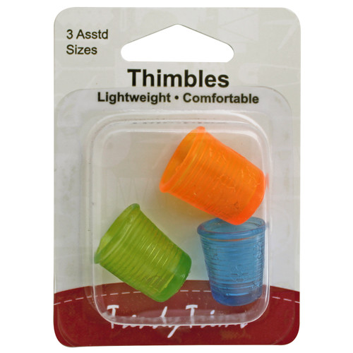 HA6011 - Thimbles Plastic x 3