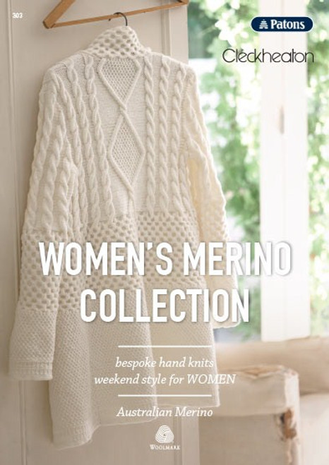 303 Womens Merino Collection 9 designs in 8ply