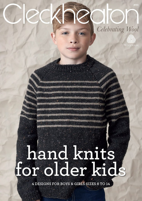 3011 Hand Knits for Older Kids 4 designs in 8ply age 8 to 14