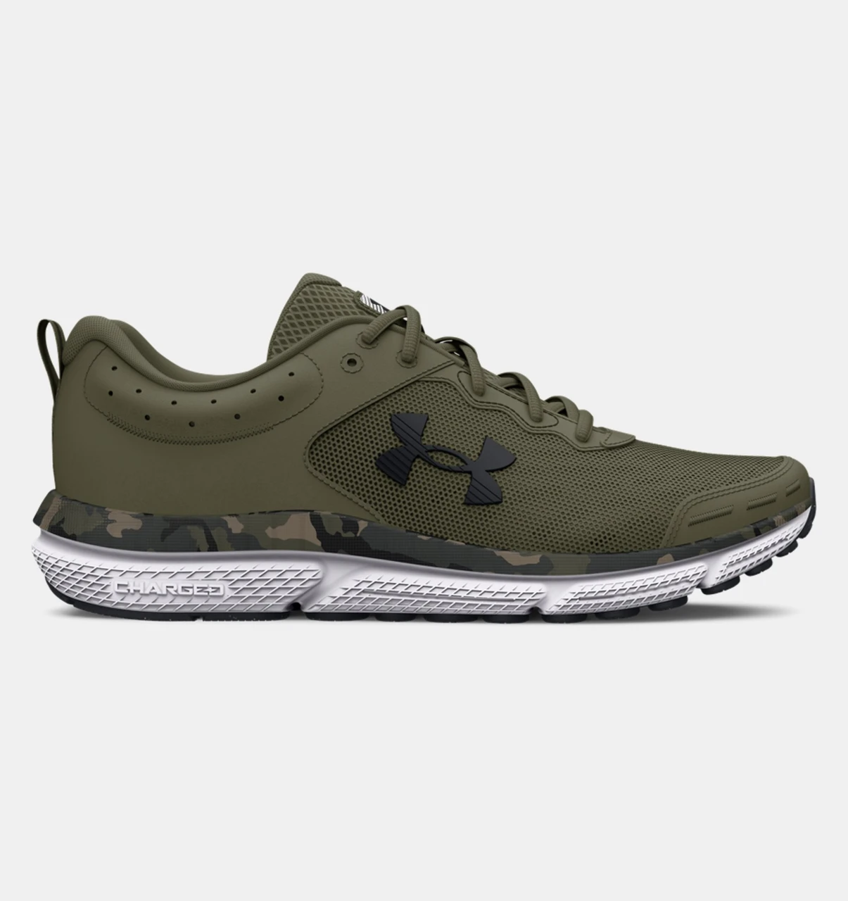 Men\'s Camouflage Athletic Shoes Camo Men Breathable Sneakers, Mesh Green Camouflage Print  main image 3
