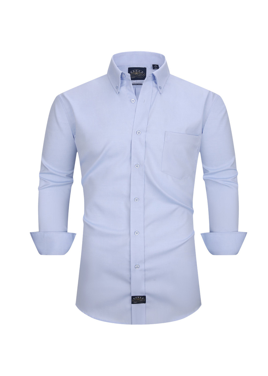 Men's Eagle Button Down Dress Shirt - EALM05