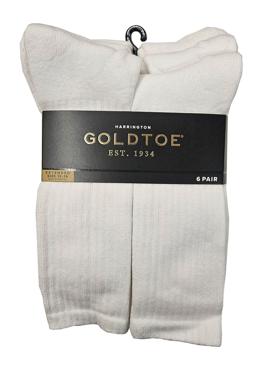slim fit dress slacks Men's Extended Size Ribbed Moisture Control Dress Socks (3 Pair Pack) by Gold  Toe