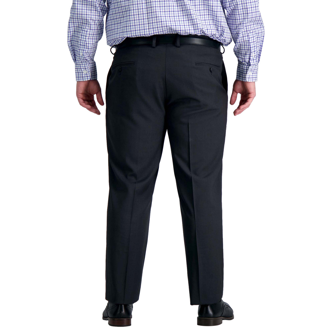 slim fit dress slacks Haggar Premium Stretch Dress Pants in Oatmeal