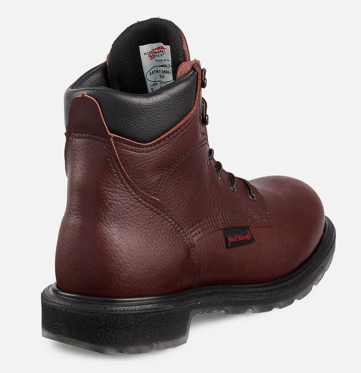 Red Wing 2406 Work Boots Steel Toe  Brown Men Size 9 H  Made in USA Mens 11 D Red Wing 2406 Supersole 2.0 Steel Safety Toe Work  main image 3