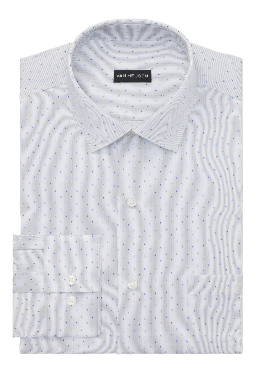van heusen men's tall fit dress shirts poplin Van Heusen - Brandclub