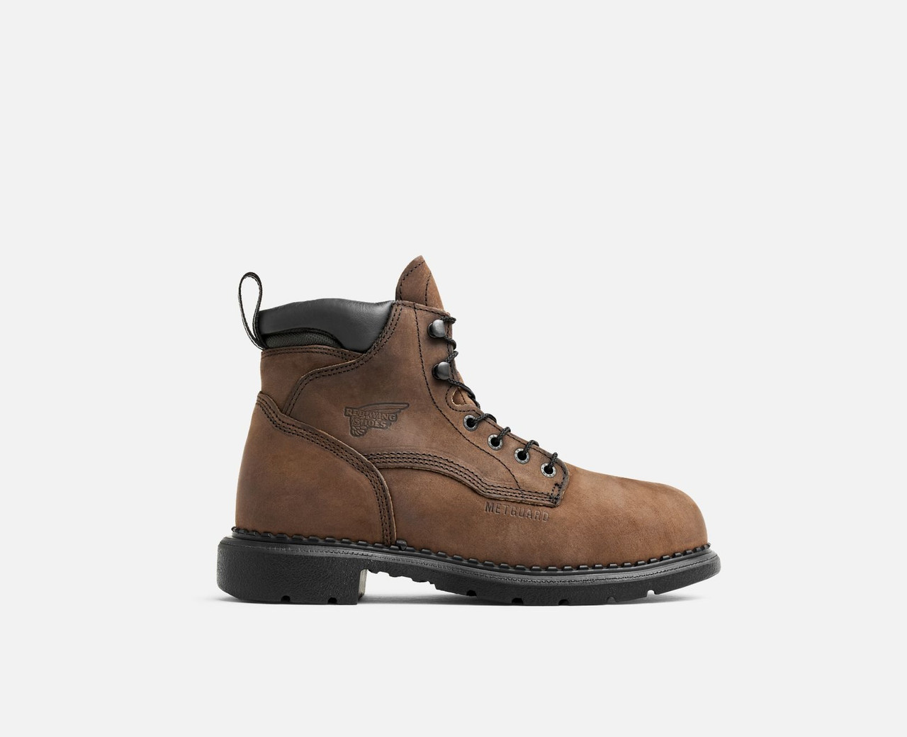 速くおよび自由な Red Wing Metguard Toe Safety Waterproof 6-inch SuperSole® 靴