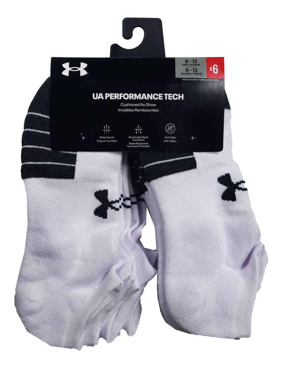 No Show Socks Mens Under Armour Ankle Socks UA Essential Cushion