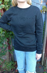 Lines Embossed OSU Sweatshirt