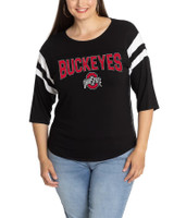 Ohio State Abigail Jersey Top