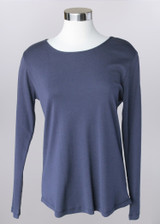 Keren Hart Long Sleeve Basic Crew Tee