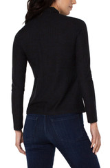 Liverpool Ribbed Mock Neck