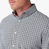 Mizzen and Main Sage Multi Gingham Dress Shirt