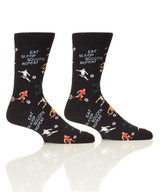 YO Sox Men's Eat Sleep Soccer Socks