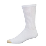 Men's Gold Toe Cotton Crew Sock - Extended Size - 6 Pack