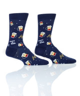 YO Sox Men's Beer O'Clock Socks