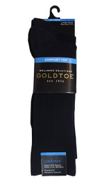 Gold Toe Wellness Comfort Top Crew Sock 2PK