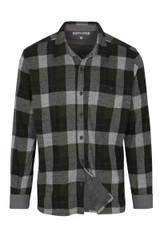 North River Jacquard Knit Button Up