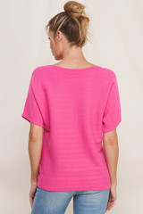 Soft Varigated Ribbed Top